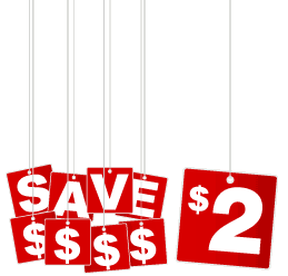 Save $2.00