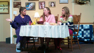 Scene from Pruning the Family Tree, the stage play.